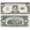 George Bush Novelty $2000 Dollar Bill Slick Times Funny-Money 1996 New