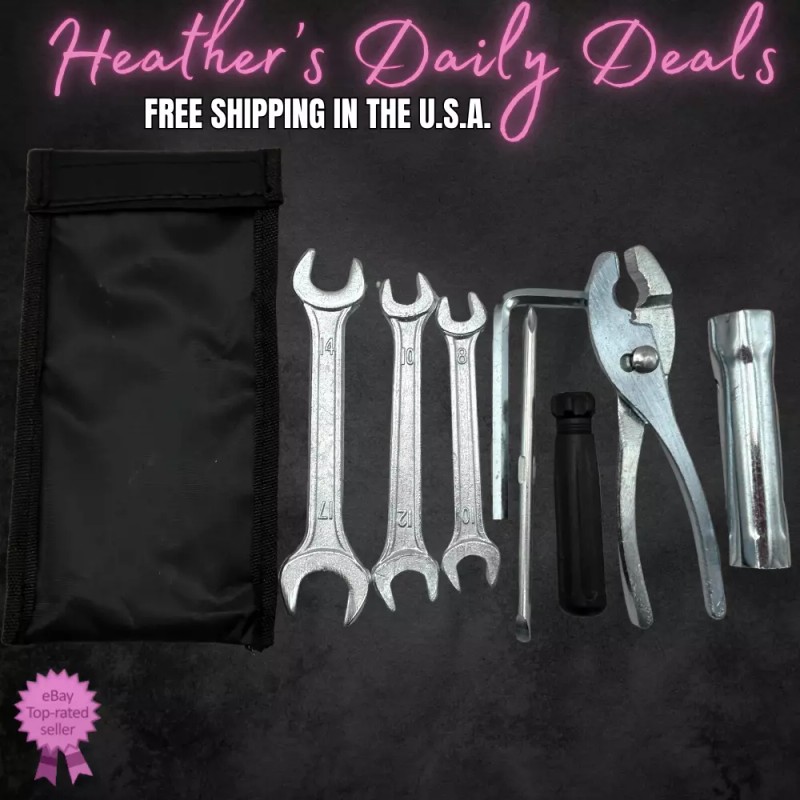 HDD Snowmobile Portable Tool Kit Pouch Bag Sled Skidoo Ski-Doo