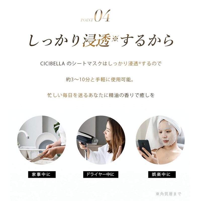CICIBELLA Sheet Mask, Face Pack, Large Capacity, 30 Sheets, Exosome,