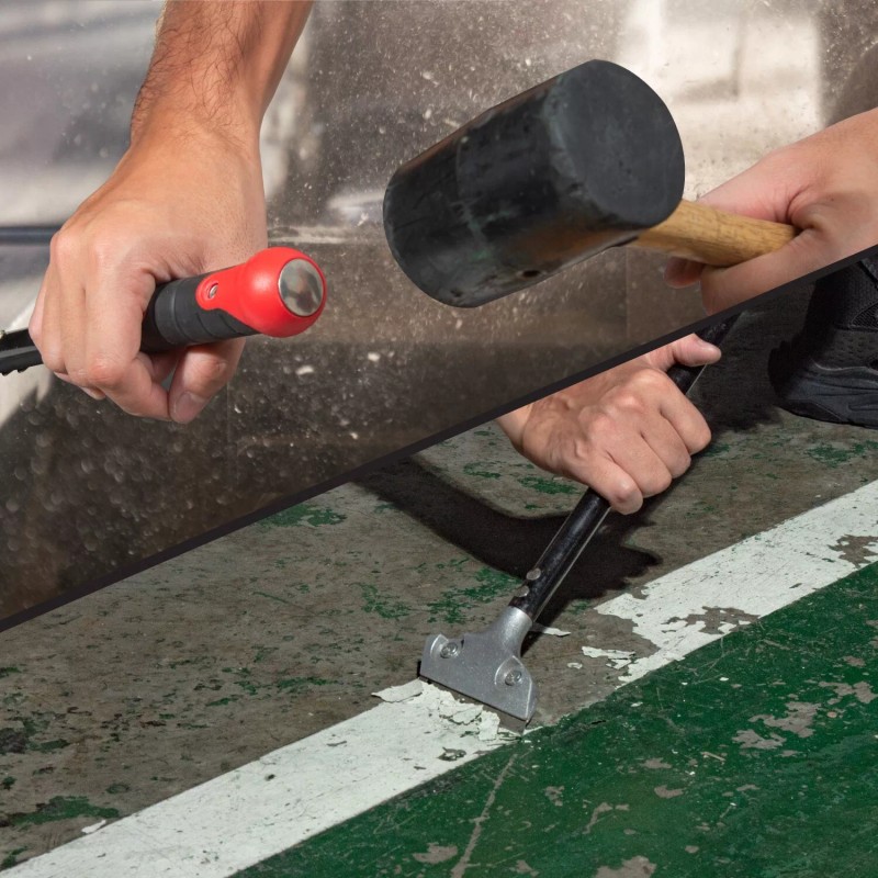 Powertec 24 Inch Heavy Duty Razor Scraper - 4" Wide