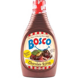 Bosco Sugar Free Chocolate Syrup, 18 oz (2 Pack) | Fat Free, Gluten Free, Made with Natural Cocoa