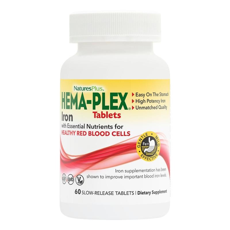 HEMA-PLEX® Slow-Release Tablets - Size: 30 Count