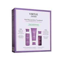 Virtue Flourish Hair Rejuvenation Treatment Kit (Phyto-Follicle Nutrient) - Full Size (90 day)