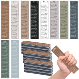 20 Pcs Books of The Bible Ruler 6 Inch Ruler Bulk Straight Edge Ruler Christian Bible Emergency Numbers acrylic Ruler Religious Bookmarks for Sunday School Rewards Church Party Back to School Supplies