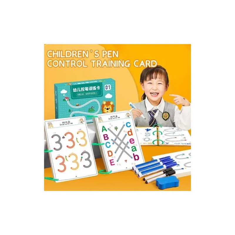 Conjunto De 2 Piezas Para Cuadernos Infantiles Montessori