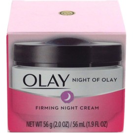 OLAY Night of OLAY Crema reafirmante 2 oz, Pacquete 6