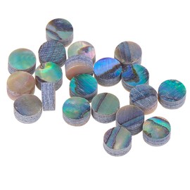 Musiclily Pro 4mm Natural Paua Abalone Shell Guitar Fretboard Inlay Dots (Set of 20)