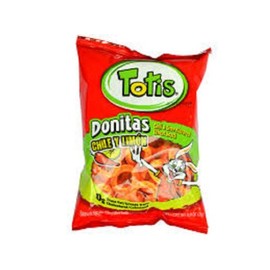 Totis Snacks Donitas Chile and Limon 1.76 ounce pack of 2