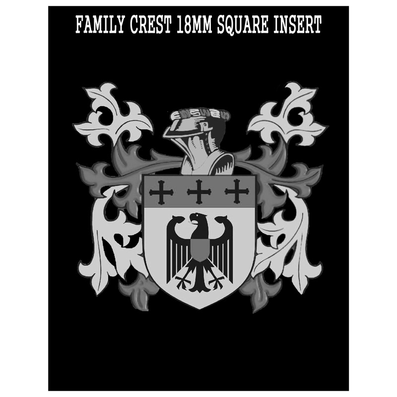 Laidler Family Crest Surname Coat Of Arms Heraldry Engraved Letter