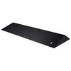 EZ-ACCESS TRANSITIONS Rubber Angled Entry Mat in Black, 1.5" Rise