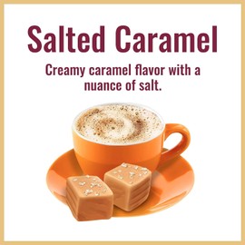 Hills Bros Salted Caramel Instant Cappuccino, 14 oz. (Pack of 6)