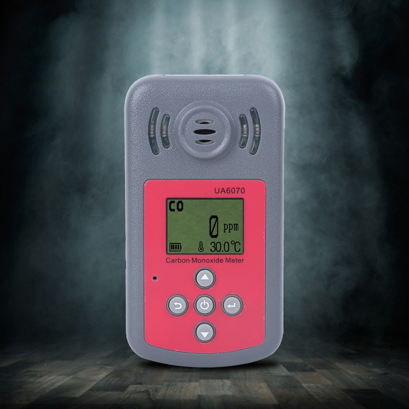 Carbon Monoxide Meter Handheld Portable CO Gas Analyzer High Accuracy