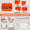 Hogurity 296 PCS Pegboard Hooks,1/4" Extra Thick Heavy Duty Pegboard