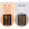 DecoWoodo Knife Display Case with HD Tempered Glass & Removable