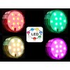 LED Coaster with 16 Colours Dimmable with Remote Control