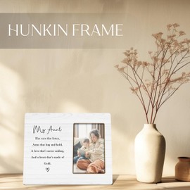 HUKINE Aunt Picture Frame 4x6, Aunt Gifts Photo Frame 4x6, Gifts for Aunts from Niece, Gift for Aunts Christmas, Auntie Gift