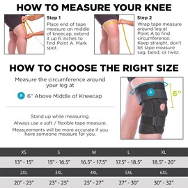 BraceAbility Plus Size Torn Meniscus ROM Knee Brace - Hinged Post Surgery Support with Flexion Extension Control for Hyperextension Locking, Ligament PCL or ACL Tears, Osteoarthritis Relief (6XL)