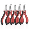 HOUSERAN Bent Nose Pliers 5"-5 Pack Bent Nose Pliers for
