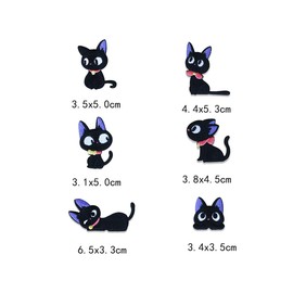 MESRINA Patches for Boys and Girls, Stylish, Iron Patch, Velcro, Applique Embroidery, Set of 6