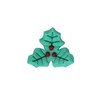 PME Christmas Edible Sugar Decorations - Jolly Holly (Pack of