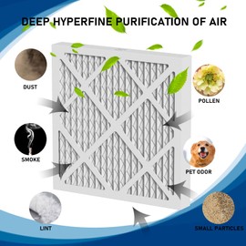 HEPA 550 Air Pre-Filter Replacement Set MERV-13 Compatible with Mounto AF500, Drieaz HEPA 500, BlueDri AS550 Air Scrubber, 16"L x 16"W x 0.75"H, 5 Pack