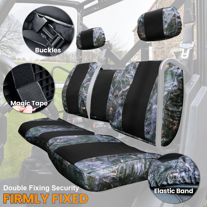 MDPROMCP Ranger XP 1000 Seat Covers, Split Back UTV Seat