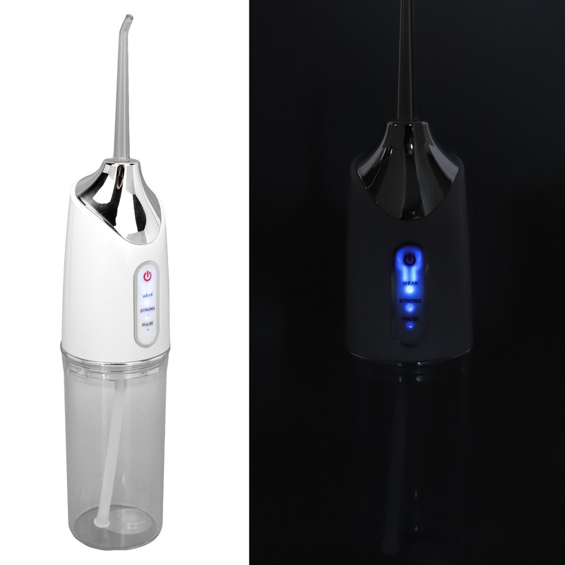 Electric Teeth Irrigator 360° Rotating Nozzle 3 Modes Plaque Remover