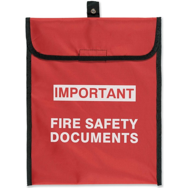 Firechief HSDA4 Soft Pack Document Holder, A4, Red