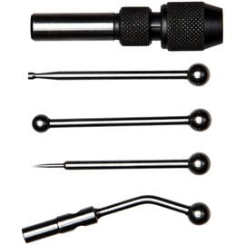 Fowler 52-575-005-0 Wiggler Center Finder Complete Set with Four Attachments