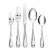 Hampton Forge Swirl 58-Piece Flatware Set,