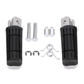 Universal Motorcycle Foot Pegs, Universal Pair of Front Motorcycle Foot Pegs for XJR400/1200/1300/FZ400