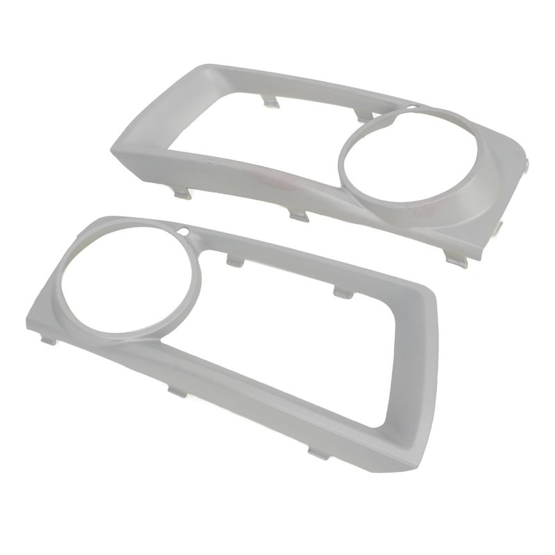 1 Pair Fog Light Grill Cover 51117312595 Scratch Proof Front