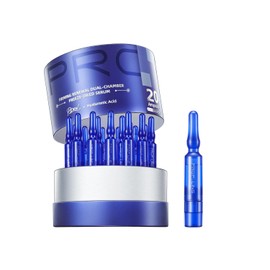 Firming Renewal Dual‑Chamber Freeze‑Dried Serum, Peptide Collagen Hyaluronic Acid Face Serum, Hydrating Soothing Anti‑Aging Skin Care for Morning Night Home Travel Use, 20 Sticks (1.5ml+20mg)