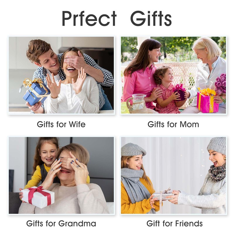 OSIAX Single Preserved Rose with Necklace (Royal Blue)