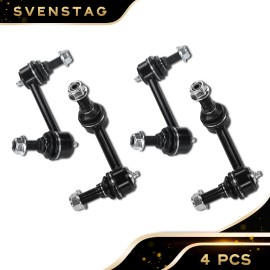 Svenstag Front and Rear Stabilizer Sway Bar End Links for 2004-2007 Chevy Trailblazer