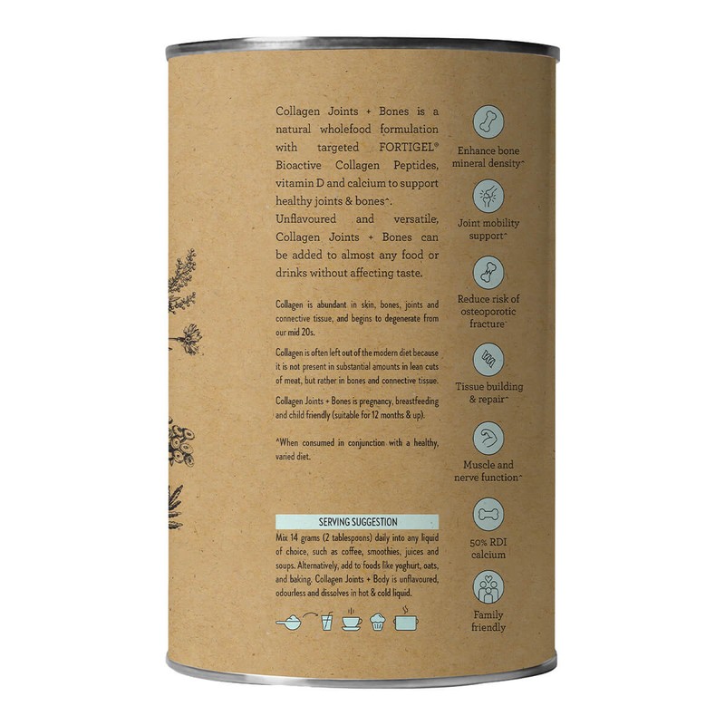 Nutra Organics Collagen Joints + Bones, 450g