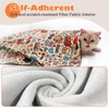 ELEMONY Cat Grooming Wrap, Cat Wrap Self-Adherent, Anti-Scratch Anti-Bite, Anti-Escape
