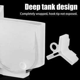 Fishing Hook Bonnets, 200PCS Guard Hook Cap Protectors for Standard Hook Sizes 8-12