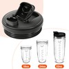 2Pcs Lids for Ninja Blender 18/24/32oz Cups, 3.35" Inner Diameter