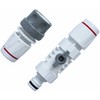 Toyox C-22 One-Touch Intermediate Fitting with Faucet for Easy Hose