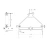 Impact Implements Three-Point Adapter to Sleeve Hitch for Cat-0 Tractors