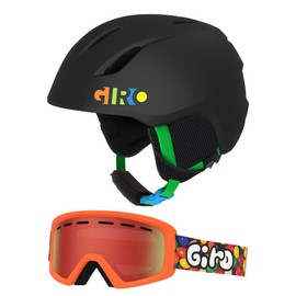 Giro Launch CP Matte Black Party Blocks/Jelly Flash SM (52-55.5cm)