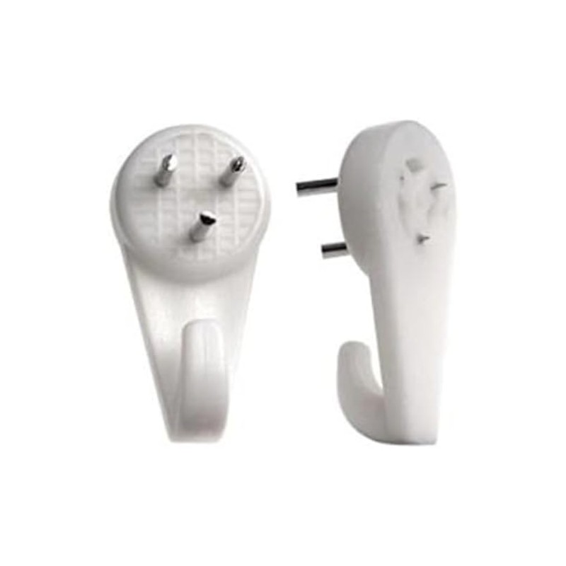 Merriway BH05796 (20 Pcs) Medium 30mm (1.3/16 inch) White Nylon