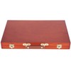 Retro Wooden Painting Tool Storage Box Portable Drawing Oil Painting