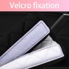 KHGUZ 2PCS Car Grab Handle Cover, Soft Velvet Vehicle Door