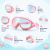 Kids Anti-Fog Swimming Goggles for Pool & Beach – Waterproof