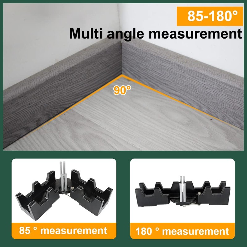 2-in-1 Mitre Measuring Cutting Tool, Measuring and Sawing Mitre Angles