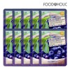 Foodaholic 3D Blueberry Natural Essence Mask Pack (10 sheets) /