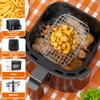 HONYAO Hot Air Fryer Accessories Stackable Cooking Grate for Dual