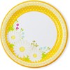 Royal Bluebonnet Daisy Plates and Napkins Party Supplies - Set